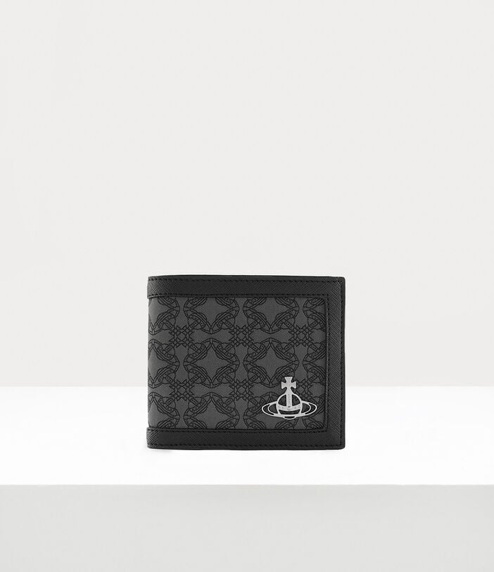 Vivienne Westwood RE-JACQUARD ORBORAMA MAN BILLFOLD